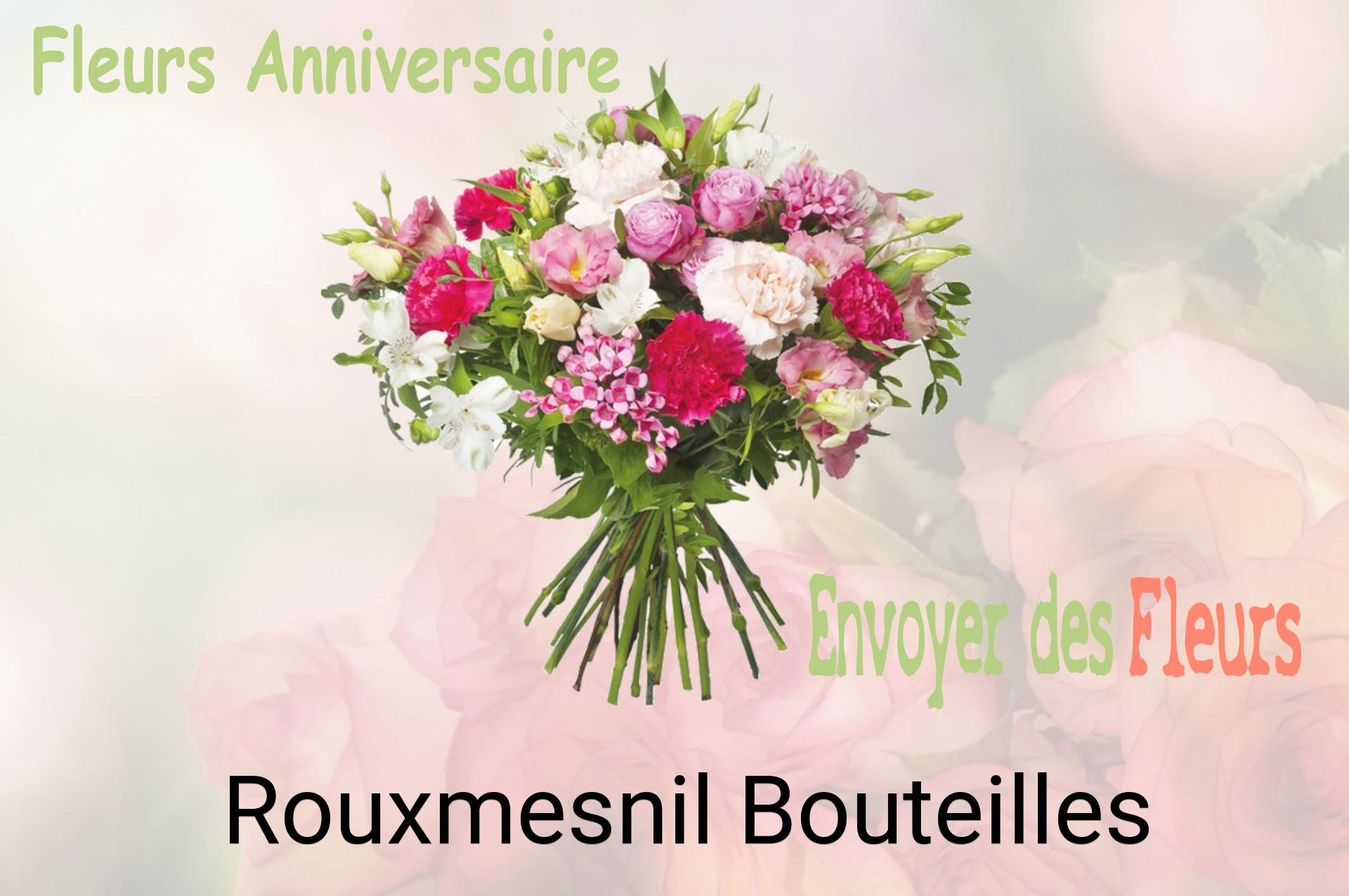 Bouquet de fleurs d’anniversaire livré à Rouxmesnil-Bouteilles