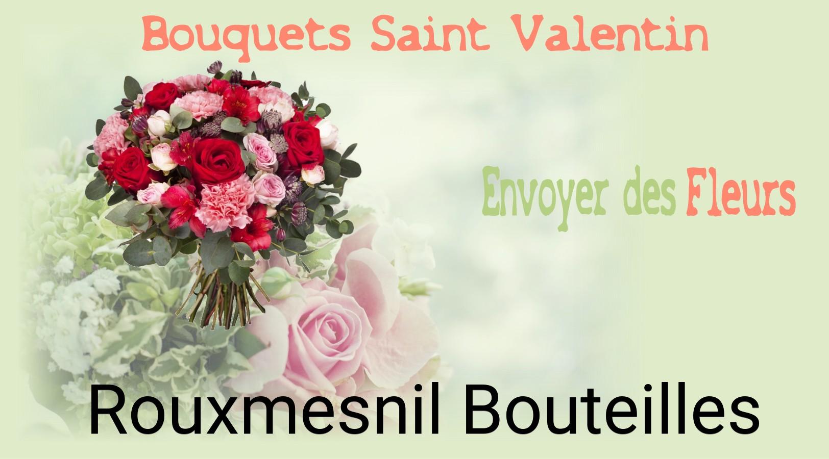 Roses de Saint-Valentin livrées à Rouxmesnil-Bouteilles